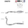 JEEP 52080451AC Catalytic Converter